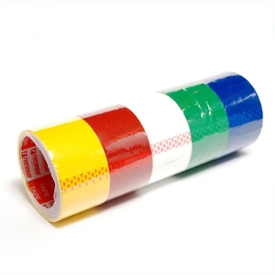 Acrylic Colored Bopp Packing Tape Water Activated For Sealing Carton