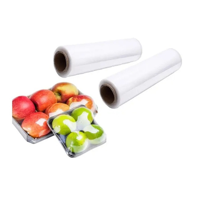 100% Biodegradable Plastic PE Cling Film Roll Wrap Food Grade Clear Wrap Preservative