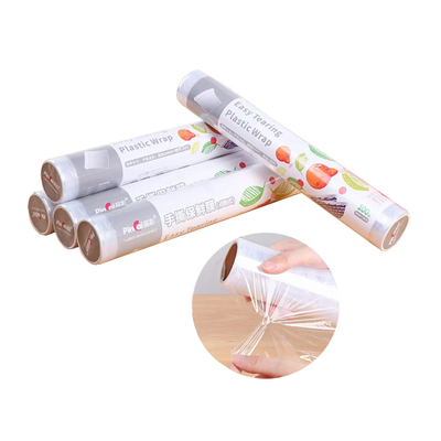 PE Eco Cling Film High Temperature Resistant Breakpoint Plastic Stretch Wrap Hand Tear Type