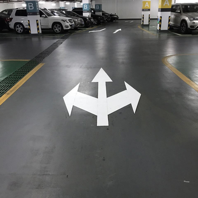Pre Formed Road Temporary Pavement Marking Tape Arrow Warning Concrete Marking Tape