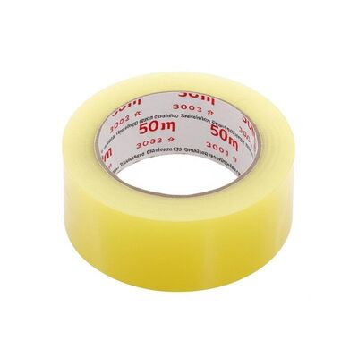 50m Length BOPP Packing Tape with Up To 8 Colors Printing and Temperature Resistance -10°C to 60°C
