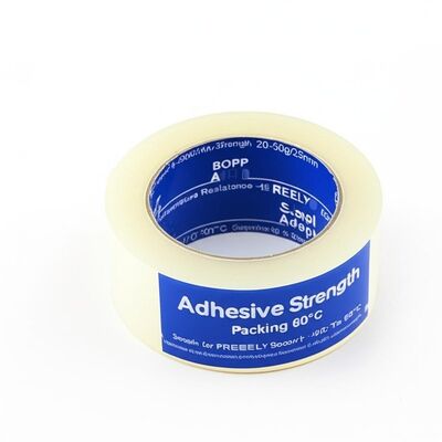 BOPP Packing Tape with Adhesive Strength 20-50g/25mm, Temperature Resistance -10°C To 60°C, and Jumbo Roll Size 1280mm*4000m for Secure Packaging