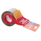 Supermarket BOPP Brown Packing Tape With Tape Cutter Pressure Sensitive Packing Tape