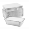 Food Grade Aluminum Foil Food Containers Takeaway Food Packing Aluminum Foil Tray With Lid