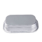 320ml Aluminum Foil Food Containers Airplane Airline Aluminum Casserole Pan With Lid