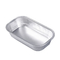 320ml Aluminum Foil Food Containers Airplane Airline Aluminum Casserole Pan With Lid