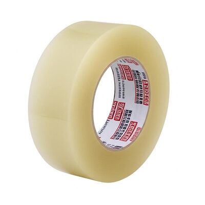 BOPP Packing Tape with 20-50g/25mm Adhesive Strength 50m Length Low Noise for Heavy Duty Carton Sealing